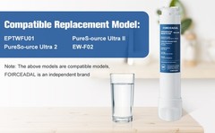 2PACK for Frigidaire EPTWFU01 Pure Source Ultra II Refrigerator Water Filter NEW