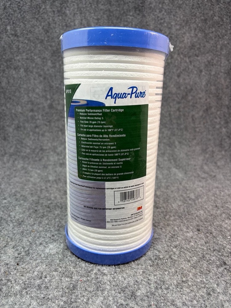 3M Aqua-Pure AP810 Whole House Water Filter Cartridge 5 Micron Sediment – New
