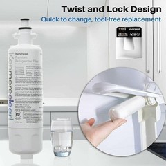 Kenmore 9690 469690 Refrigerator Water Filter 4 Pack NSF/ANSI 53 Fit ADQ36006101