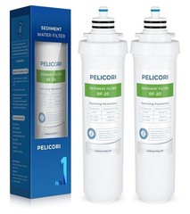 4pack RF-20 Sediment Replacement Filter Compatible w/Brondell Circle RC100 Under