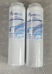 (2) FilterLogic FL-RF07 Refrigerator Water Filter, For Maytag UKF8001 SEALED