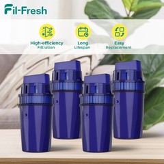 PPF900Z Water Filter Replacement Compatible with Pitchers Dispensers PPT700W 4-P