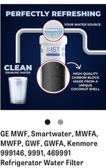 Mist Fits GE MWF EBL7771 CWMF031 PL-100 PF8 Kenmore FREE SHIP Brand NEW