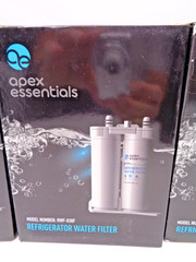Apex Essentials RWF-030f Refrigerator Water Filter – Lot of 3 – Compatible WF2CB