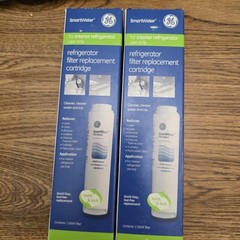 Pair of GE SmartWater Refrigerator Filter Factory NEW GSWF Replacement Cartridge