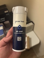 GLACIER FRESH GF XWF – Pack of 3 Water Filter Replacements for Refrigerator WXF