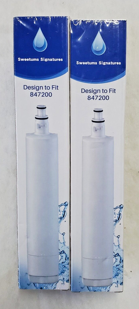 Sweetums Signature 847200 Water Filter for Fisher & Paykel 847200, two pack