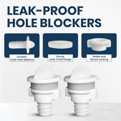 Polypropylene Hole Blockers for All Gravity-Fed Water Filtration Systems – PP Pl