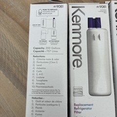 Kenmore 469081 Refrigerator Water Filter 4 pack 9081