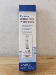Crystala CF3 Water Filter Replaces Frigidaire PureSource 3 WF3CB Premium New