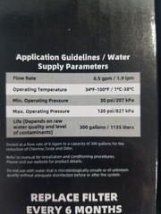 (2) Icepure Pro RWF0500AH Refrigerator Water Filter New Sealed