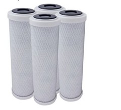 4 Pack of Compatible Filters for Watts (WCBCS975RV) Carbon Block Water Filter