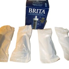 (4)- Brita Water Bottle Replacement Filters Open Box 8N21065