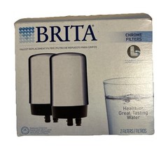 Brita Faucet Water Filter Replacement Chrome Fits For FR-200 – 2 Pack