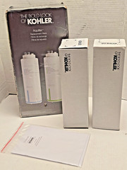 2 KOHLER K-29651-NA FILTERS Aquifer Water Filter Cartridge Replacements New