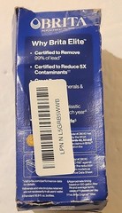 Brita Elite Replacement Water Filter, 6 Month Filter Life, 1 Pack