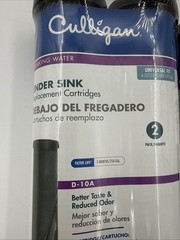 Culligan D-10A Replacement Under Sink Water Filter Cartridges – 4 CARTRIDGES