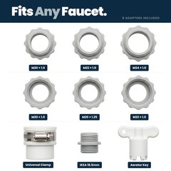 ÖKO H2O Two Stage Tap Purifier Faucet Filter with Advanced Electro-Adsorption…