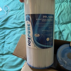 10″ x 4.5″ 5 Micron Whole House Pleated Sediment Water Filter PPL10BB – 3 PACK