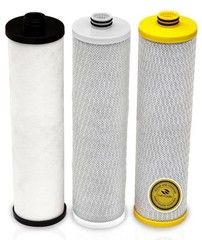 Aquasana Replacement Filter Cartridges 3-Stage Max Flow Claryum Under Sink