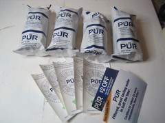 New PUR Max Ion Basic Filters Pack 4 Replacement Pitcher Filters Model PPF900Z