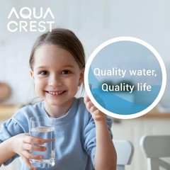 Under Sink Water Filter AQUA CREST for GE FQK1K FQK2J GXK185K GX1S50R Pack of 1