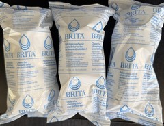Lot of 3 Brita Standard Water Filter, Replacement Filters Pitchers & Dispensers