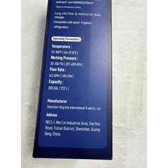 TEEHAY Refrigerator Water Filter Model TH-04 Sealed2 Pack Replacement WF3CB