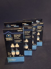 Project Source 3846781 Refrigerator Water Filter L-5-2 Fits LG LT1000P 8 filters