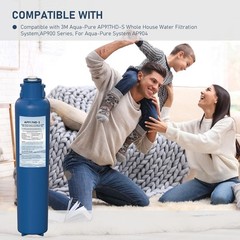 AP917HD-S AP904 Water Filter Replacement, Whole House Sanitary Quick Change