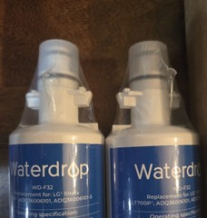 New and Sealed Waterdrop WD-F32 Water Filters (set of 2) fits LT700P LG