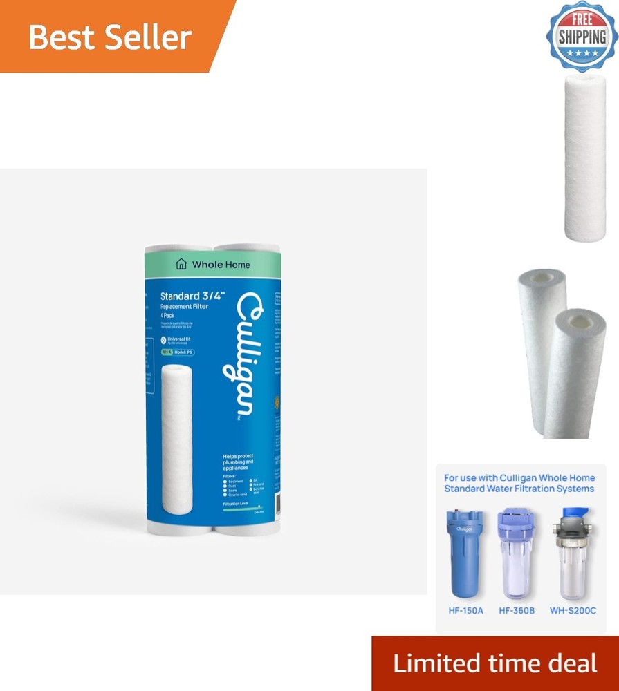 Culligan P5 Water Filters – Superior 8000 Gallon Whole House Sediment Protection
