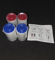4pc Replacement Filter Set for Weddell Duo High-efficiency Shower Water Filter