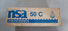 NSA Water Treatment Filter Bacteriostatic Unit – Model NSA 50C – NOS