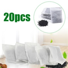 20 Pack Activated Carbon Charcoal Filter Bags Kit For Water Distiller Purifier