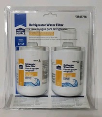 Project Source Refrigerator Water Filter #3846776 G-1-2 fits GE MWF – 2-Pack NEW