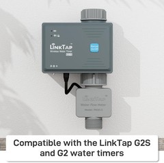 Micro Flow Meter Compatible W/ G2S & G2 Water Timer Ideal Drip Irrigation