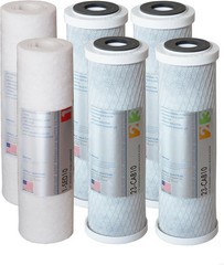 2 Sets of Stage 1, 2 & 3 Replacement Filter For Undersink System (FILTER-SETX2)