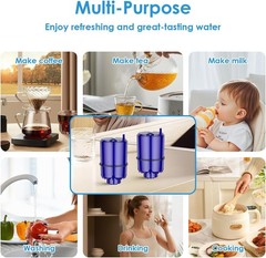 3 Pack Water Filter Replacement for PUR RF-9999® Faucet, NSF Certified, FreeShip
