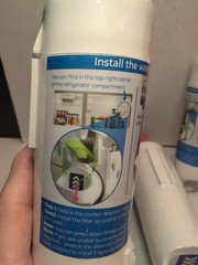 Waterdrop WD-F38 Refrigerator Filter replacement W10295370