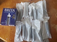 BRITA Bottle Replacement Filters. 18 Filters Total (3 Set 2 Missing Boxes) Seal