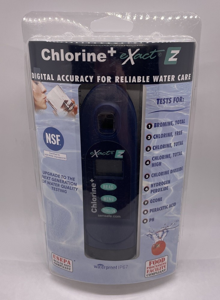 Industrial Test System Exact Chlorine Plus Exact EZ for Water Testing – 486205