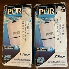 2 Genuine PUR Replacement Water Filters FM-3333/FM-3350 Fits PUR Faucet Systems