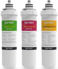 SWF100 for Brondell Circle RC100 RO System, Replacement for RF-20 Water Filters