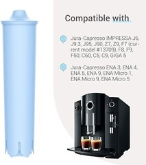 EcoAqua Replacement Filter, Replacement for Jura® Clearyl/Claris Blue(6)
