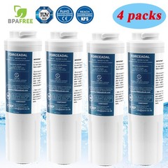 4 packs UKF8001 Refrigerator Water Filter replacement for Maytag UKF8001AXX-750