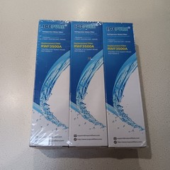 Lot Of 3 ICEPURE Refrigerator Water Filters RWF3500A