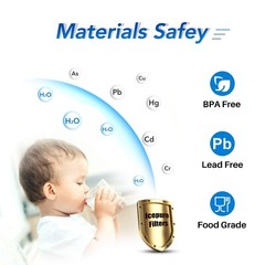 ICEPURE RPWF Refrigerator Water Filter, Replacement for GE RPWF,RWF1063,RWF3600A