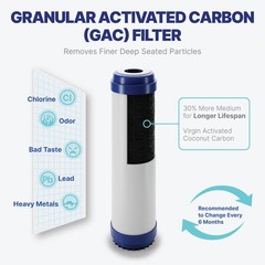 Reverse Osmosis Water Filter System Replacement Set – 5 Stage Under Sink Kit …