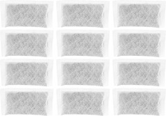 12pk Activated Charcoal Water Filter Sachets for Megahome Countertop Distiller